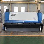 ჰიდრავლიკური guillotine shearing მანქანა 3200mm x 8mm ერთად პნევმატური მატერიალური მხარდაჭერა