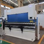 გამძლე შედუღების ინსტრუმენტები 80T / 3200 მმ ჰაერის მაღალი ტემპერატურის სითბოს ტუმბოს პრეს-მუხრუჭები DA66T controly სისტემით