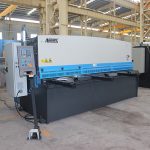 QC12Y ფურცელი ლითონის ფირფიტა სვინგის ჰიდრავლიკური საწყობის მანქანა